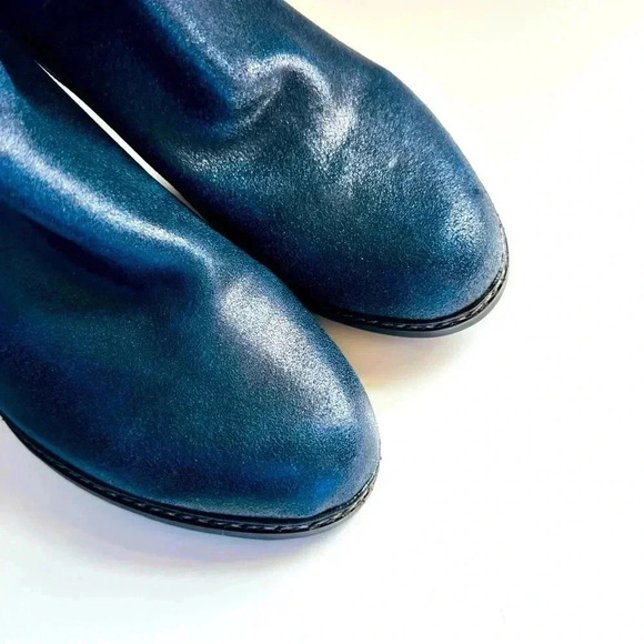 NWOT L’Artiste by Spring Step Captivate Ankle Blue Booties - Picture 8 of 9